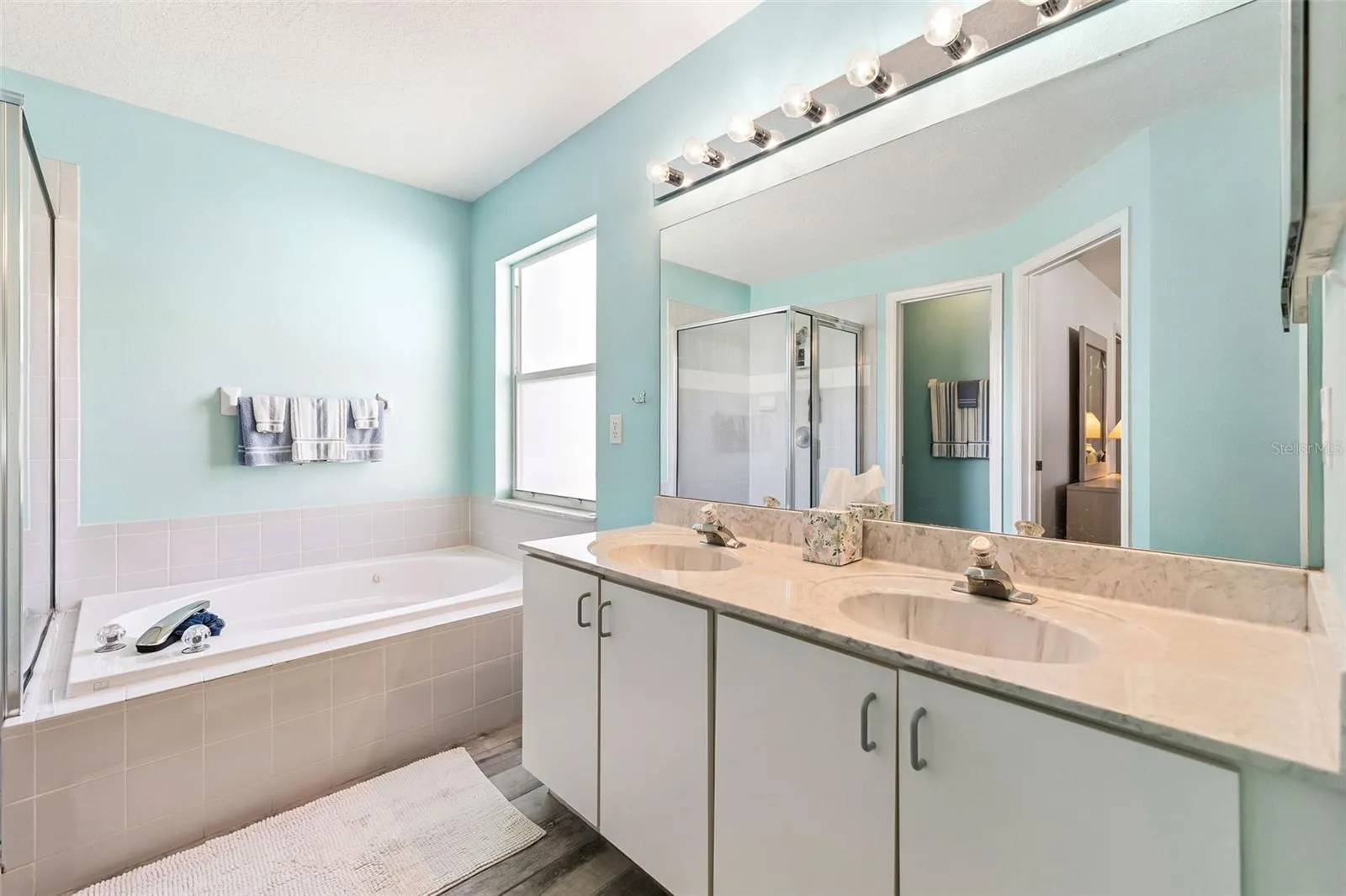 Master Suite Bathroom on First Floor