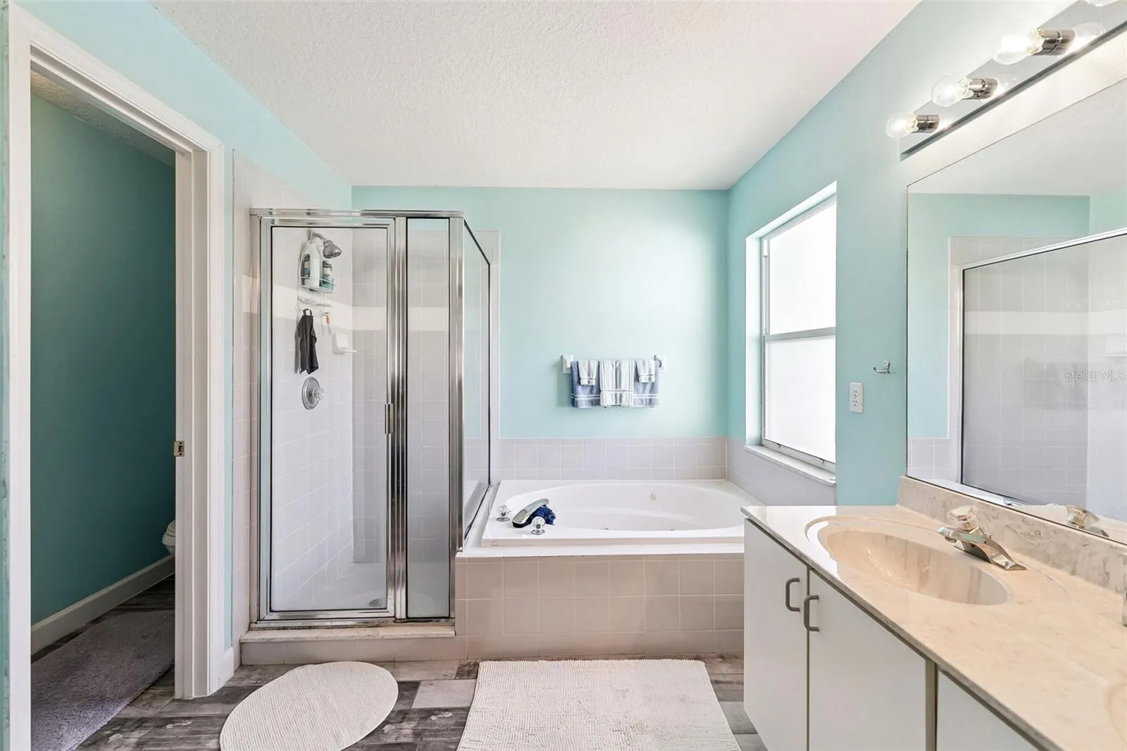 Master Suite Bathroom on First Floor