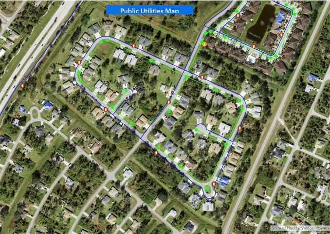 Public Utilities Map