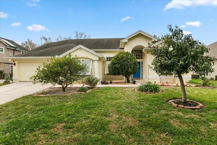 attractive front. some new sod & yard is recovering from the freezing weather that we had a couple of weeks ago