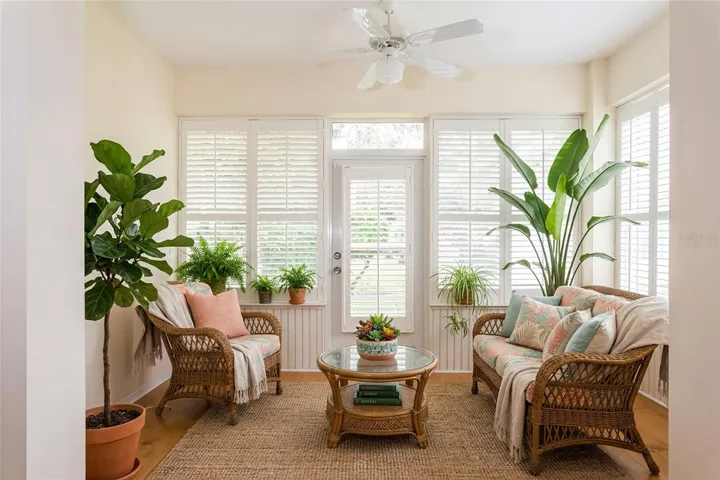 Sun Room  - virtually staged