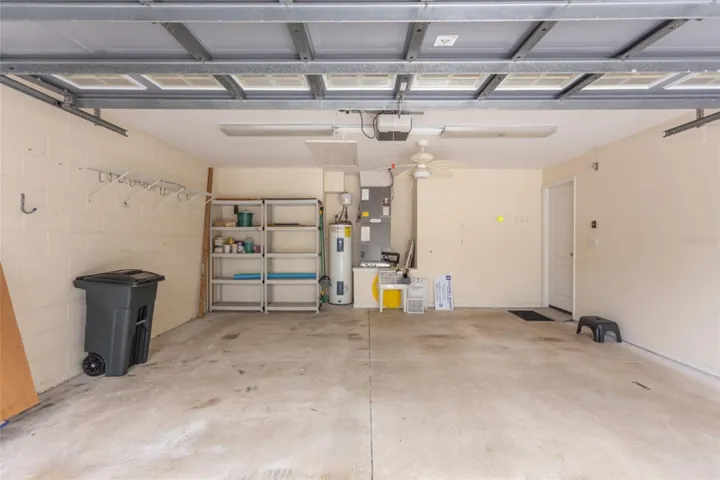 Two-car garage