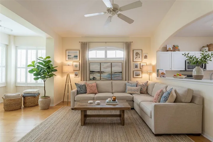 Living Room  - virtually staged