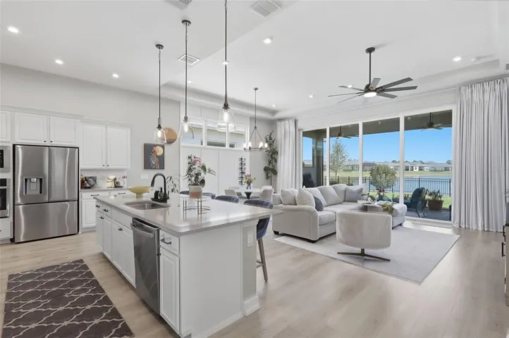 Kitchen - Living Room