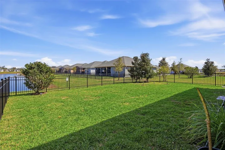 Fenced Backyard