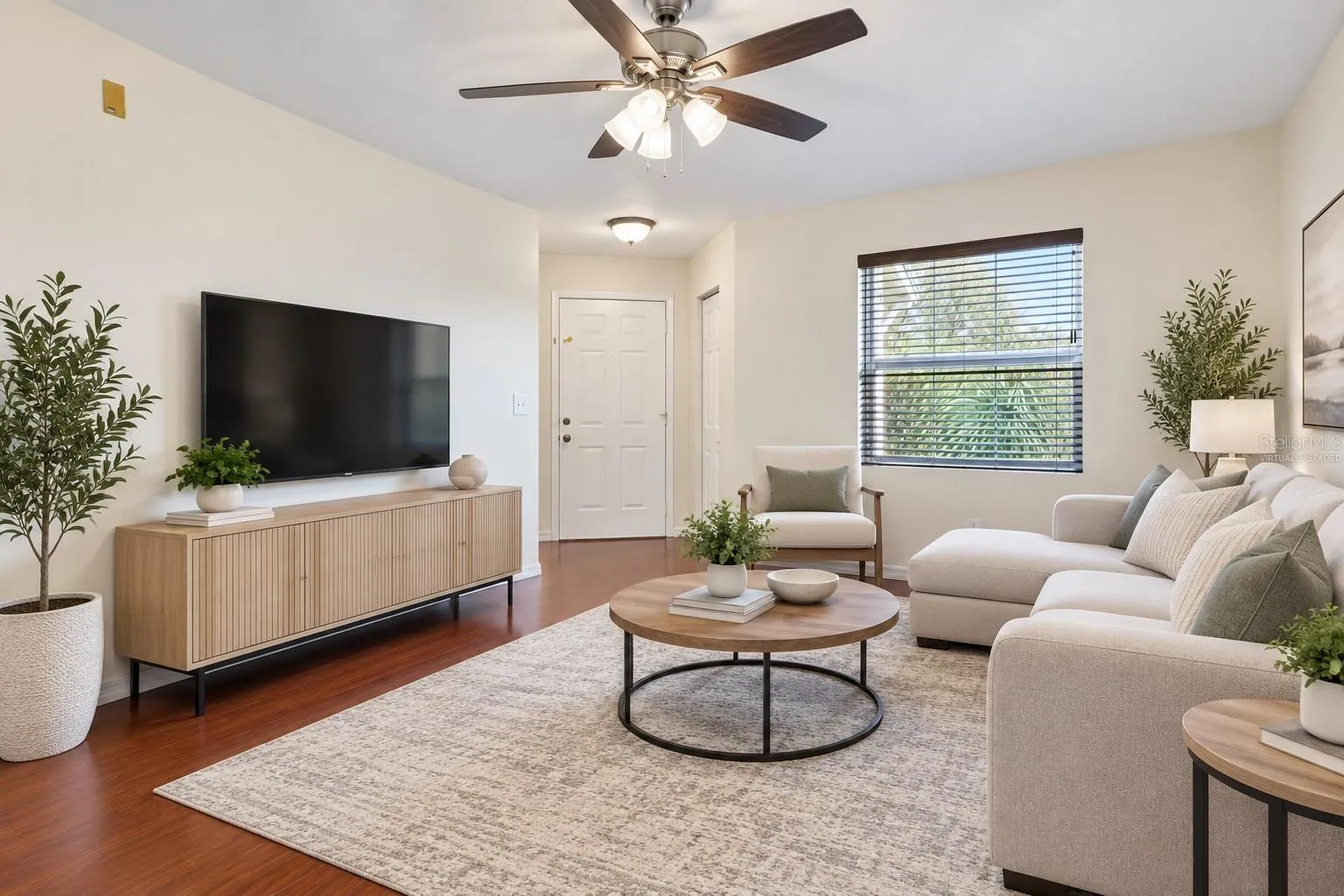 Virtually Staged- Living Room