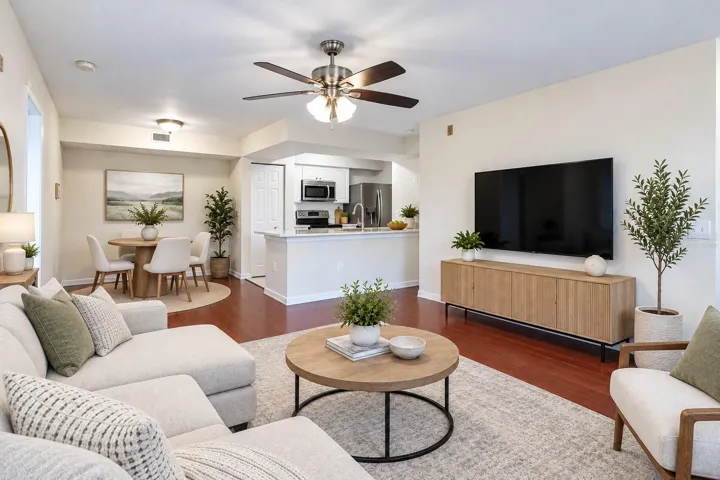 Virtually Staged - Living Room