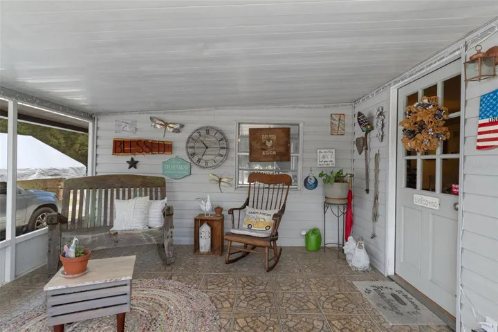 Front screened porch