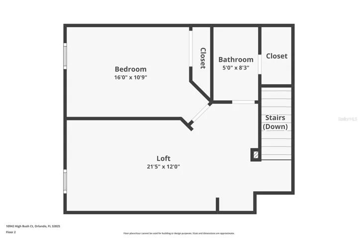 floorplan 2nd floor