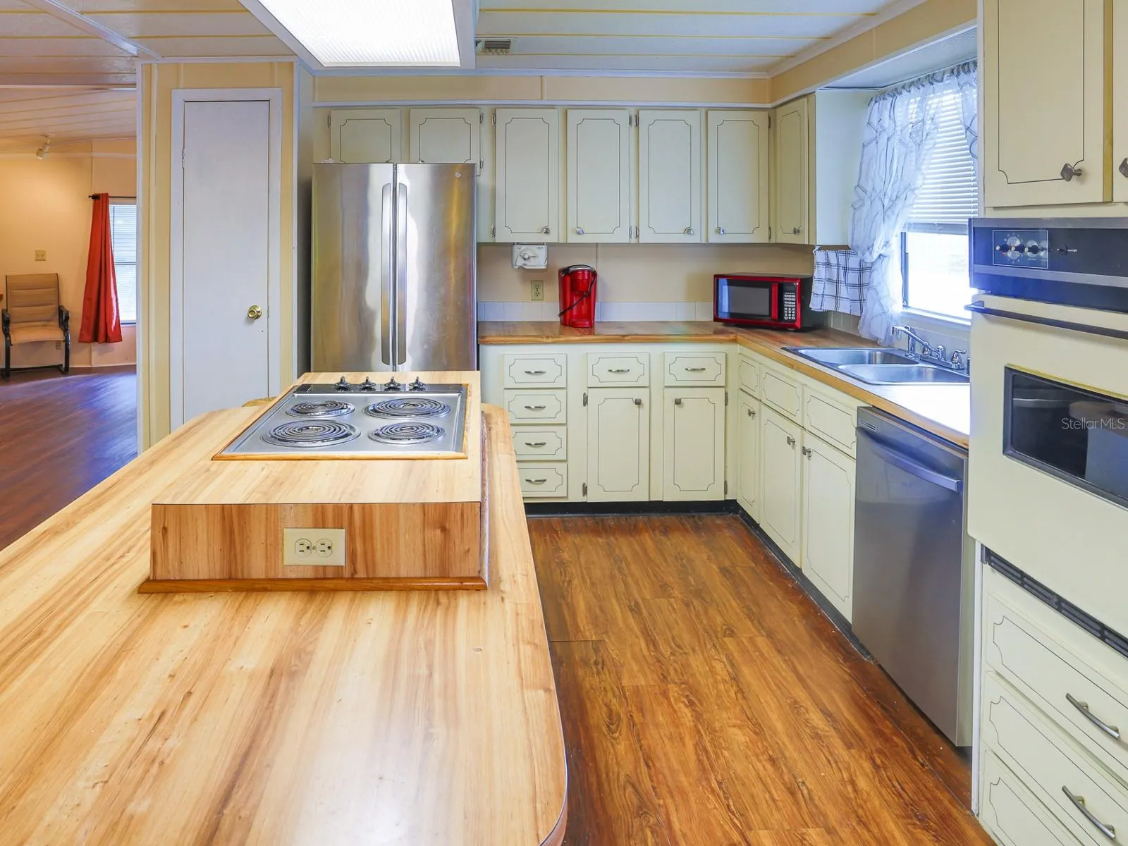 Kitchen area.