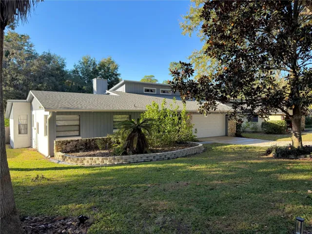 Front of the property during previous winter