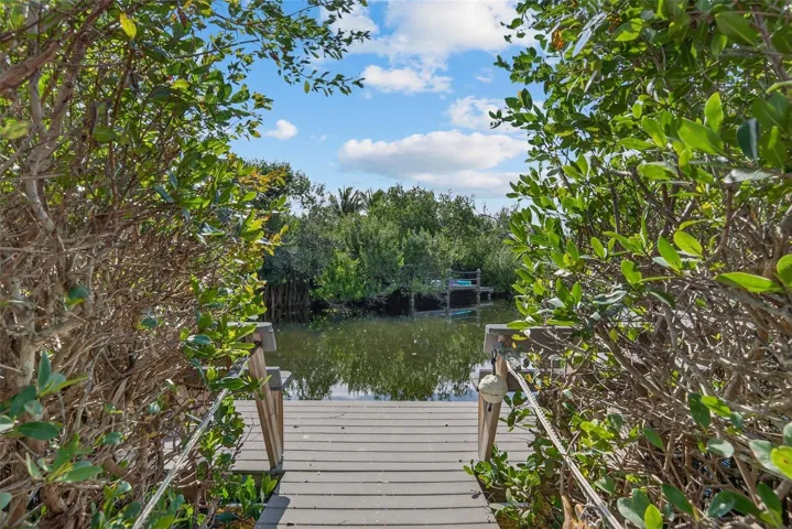 Dock and Lagoon - Backyard