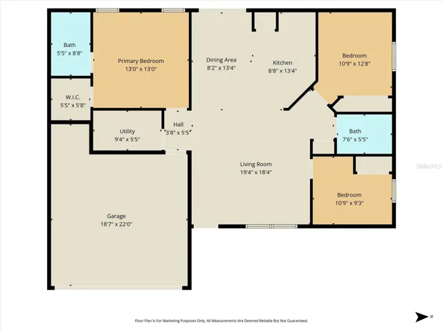 Property floor plan.