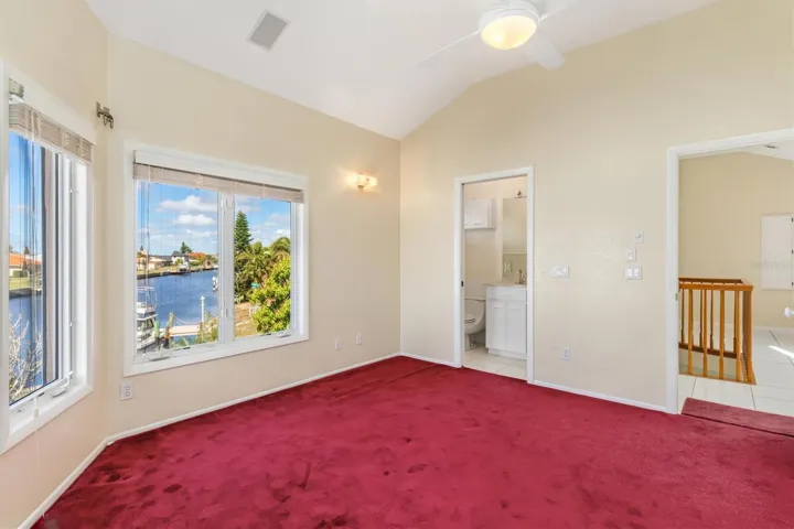 Bedroom 5 - Spectacular Water View - Can be used as an office/den or workout room with en-suite bathroom