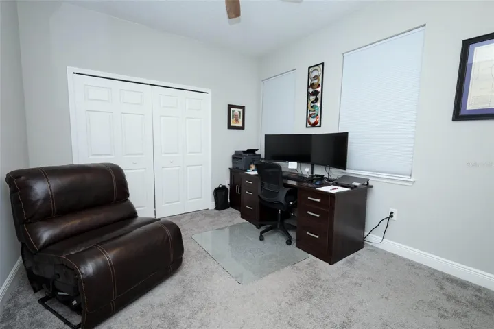 Fourth Bedroom / currently used as a home office