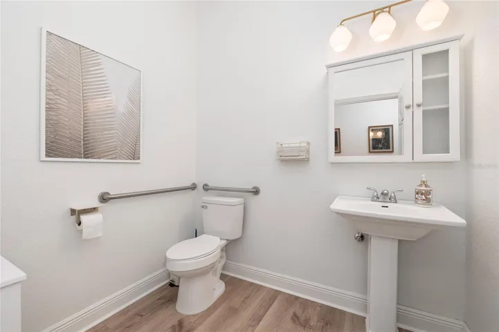 Spaciousness Handicap Private Restroom