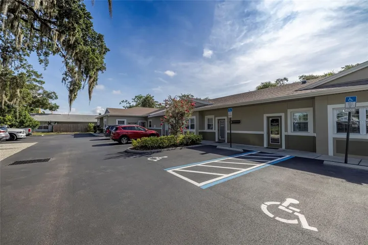 Private parking lot