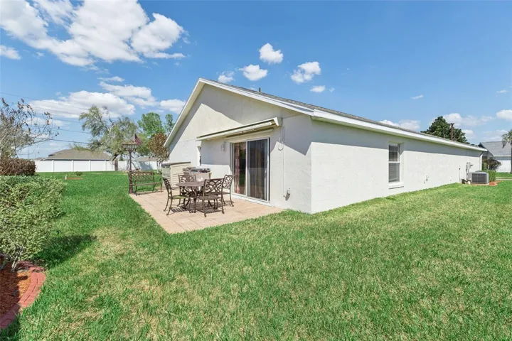 Oversized lot and lawn service is included in the monthly HOA Fee of $210.00