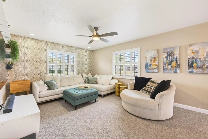 Additional highlights include plantation shutters throughout, a newer AC (2019), and no HOA, giving you both comfort and flexibility.
