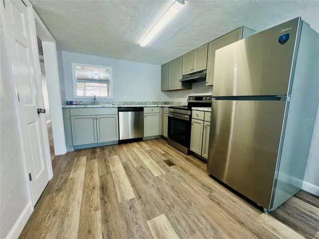 Kitchen with pantry