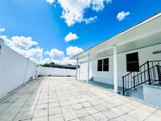 Front courtyard
