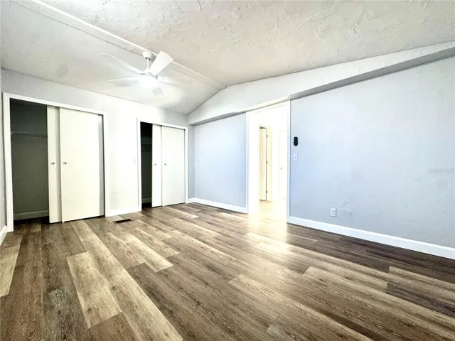 Primary with double closets
