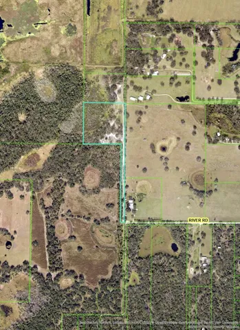 Parcel #1 / 12990 River Road - 11.74 acres; combined with parcel 2 for 20.15 total acres