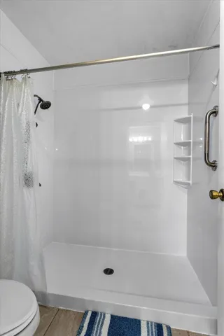Updated fitted shower