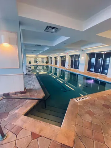 Heated indoor pool