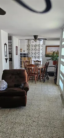 Living & dining areas