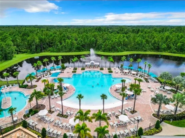 community resort style pool