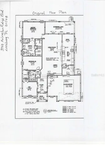 This is the standard builder Calla II floor plan