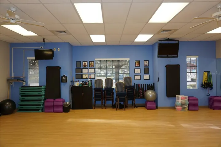 Aerobics studio