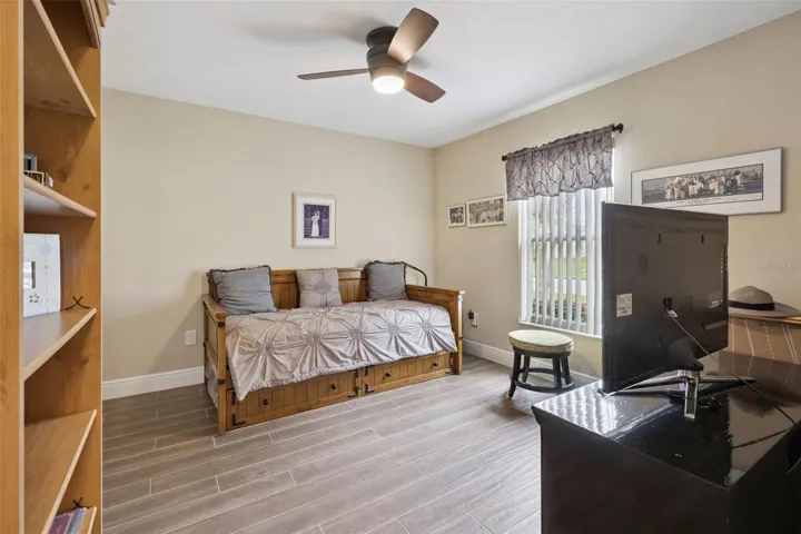 3rd bedroom overlooks the front of the house.
