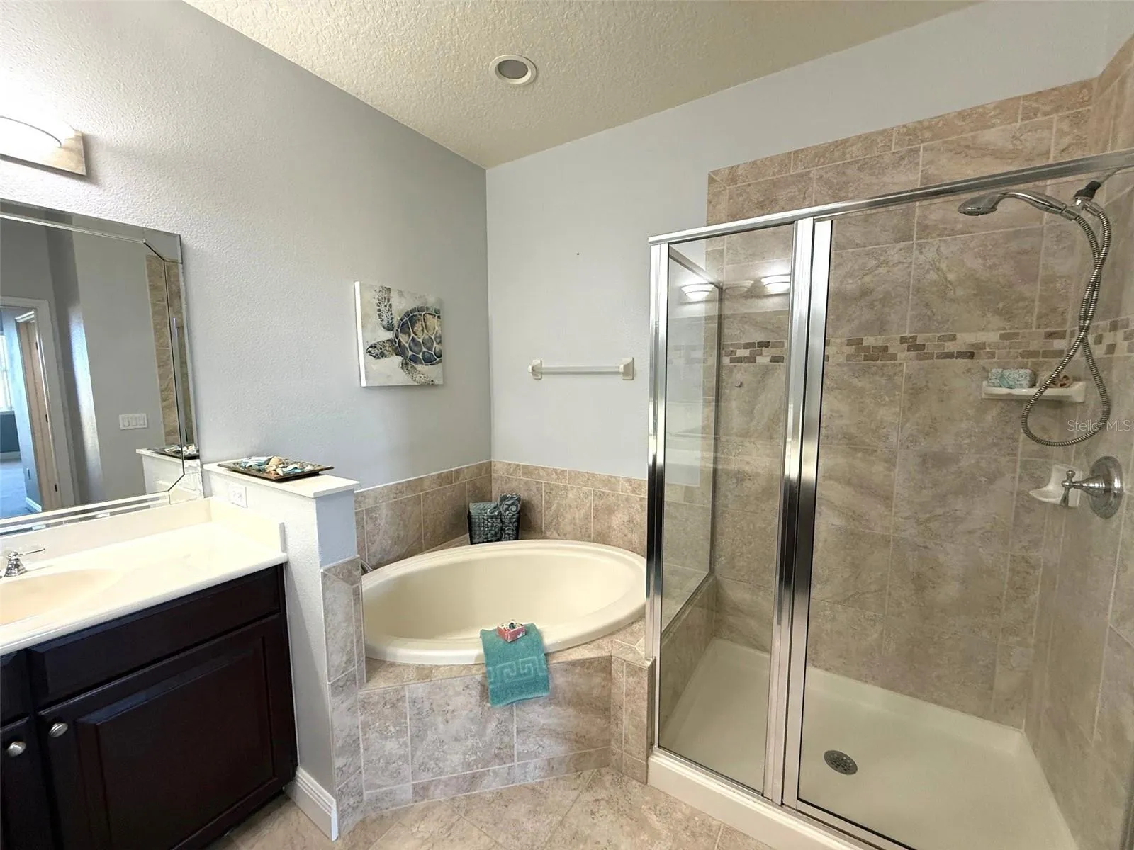 ENSUITE BATHROOM: Walk-In Shower And Soaking Tub