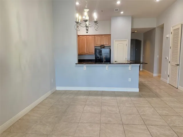 UNSTAGED DINING AREA: All Tile Floors Steam Cleaned They Look Like NEW!