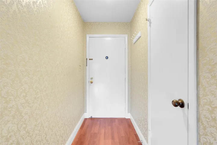 Front entry way  of condo