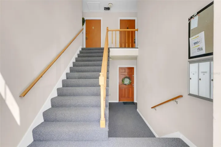 Stairway to condo