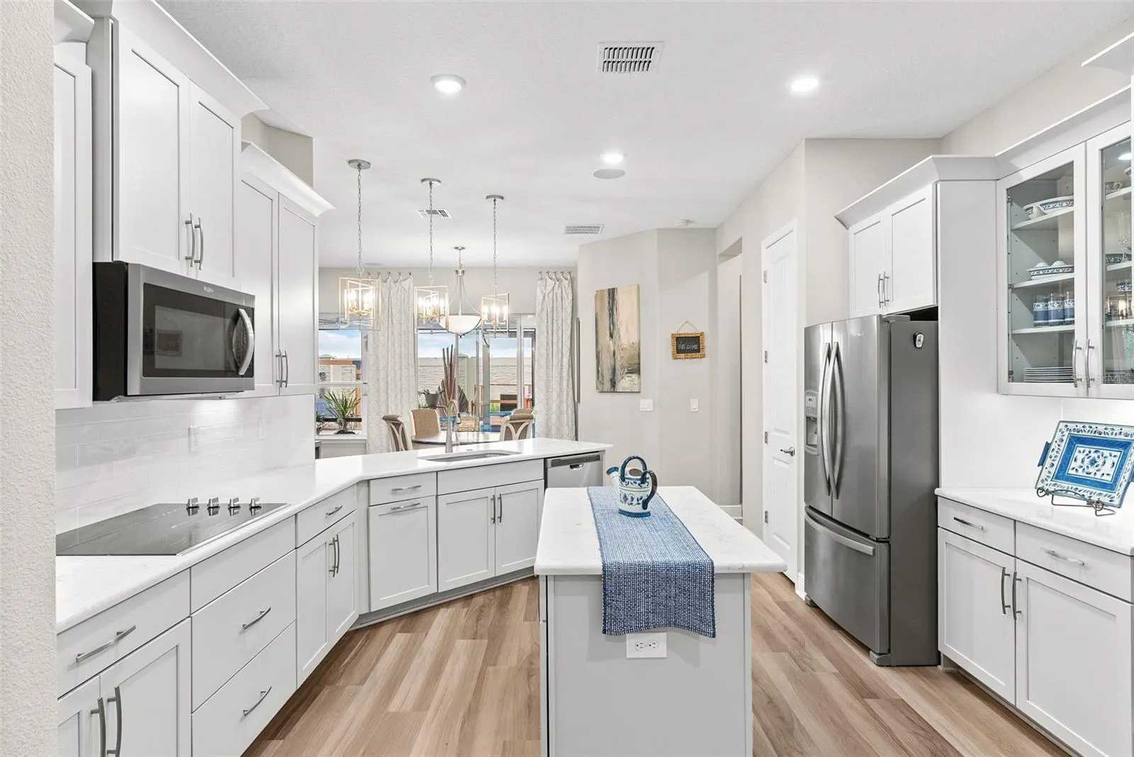Gourmet Kitchen and Island