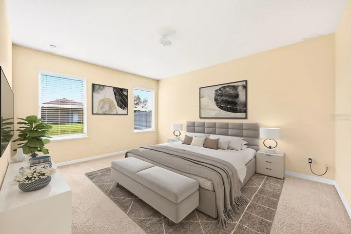 Primary Suite. Virtually Staged.