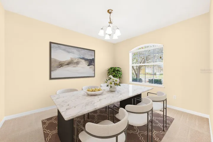 Formal dining, formal living, flex or office space! Virtually Staged.