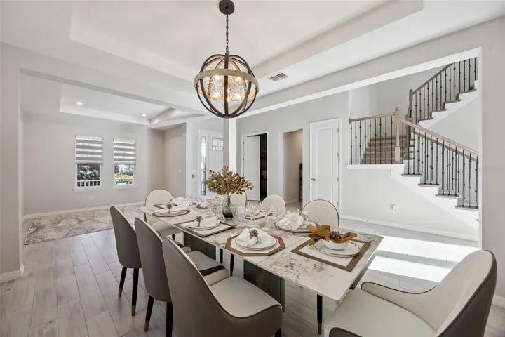 Formal Dining with view of Living room