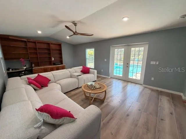 Bonus Room with French Doors to Pool and Lanai