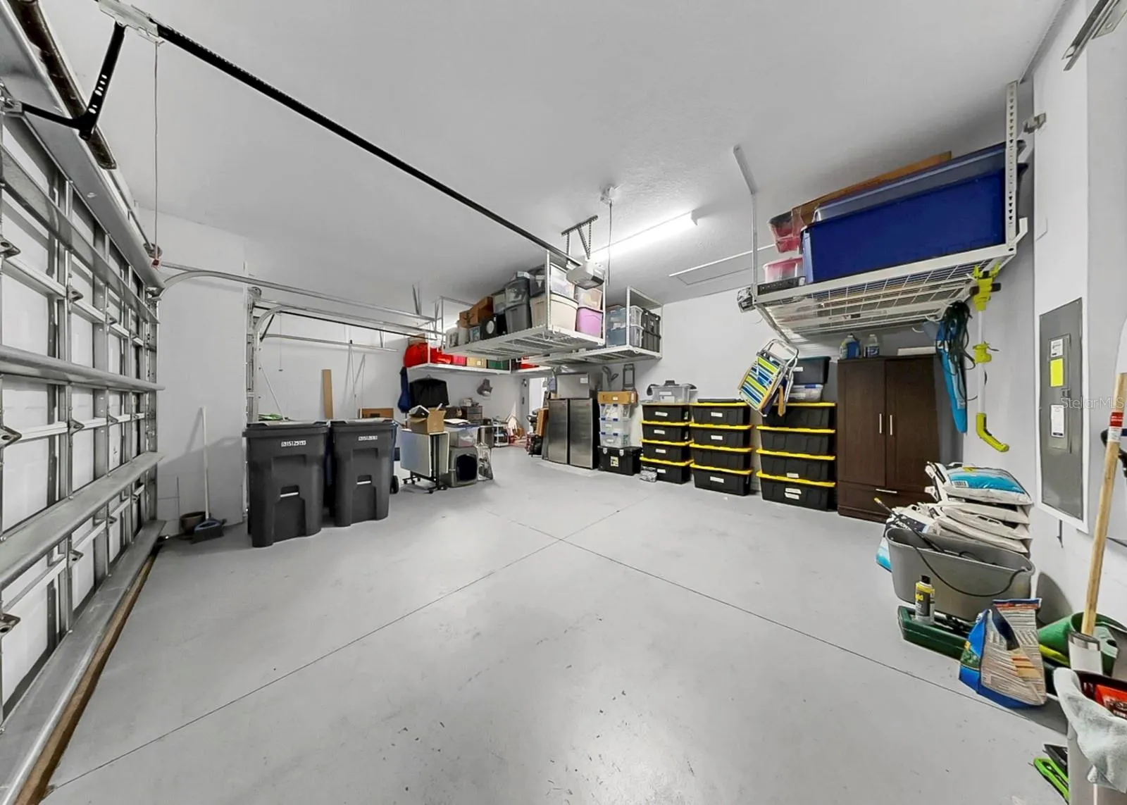 3 Car Garage with Shelving