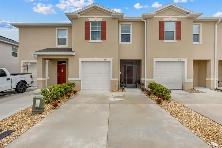Front of Townhome
