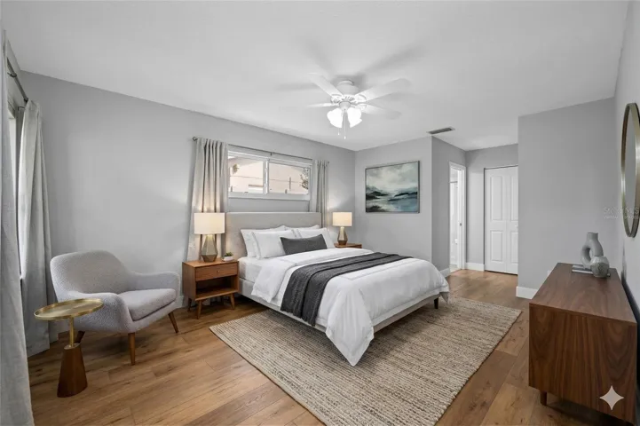 Photo has been virtually staged to represent flooring allowance offered by seller