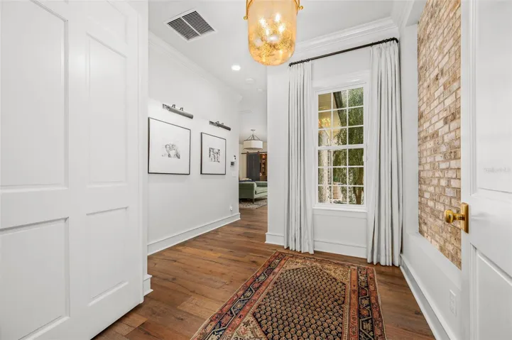 Private entry to First Floor Primary Suite