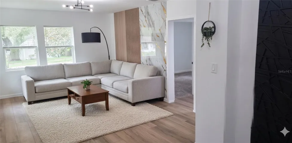Family area - stage