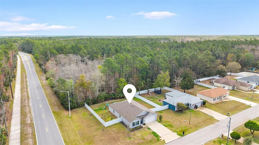 Aerial View of the Home
