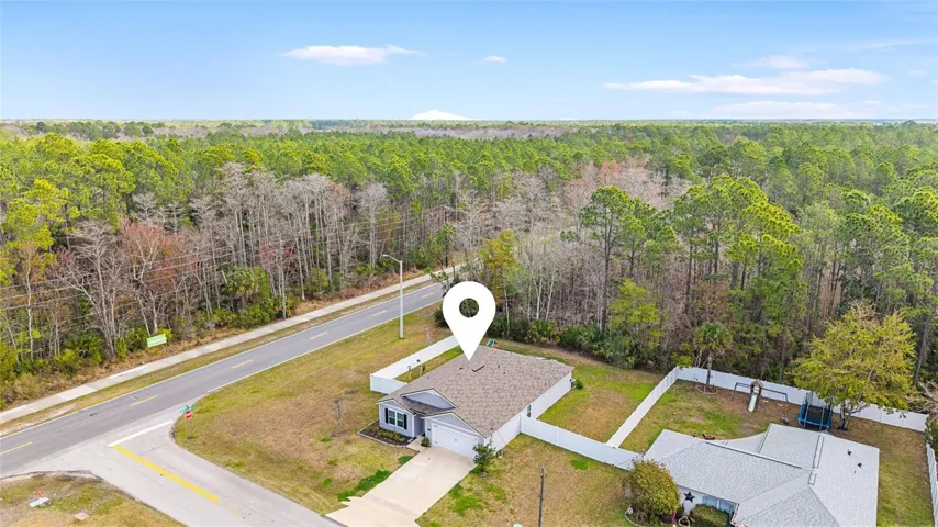 Aerial View of the Home